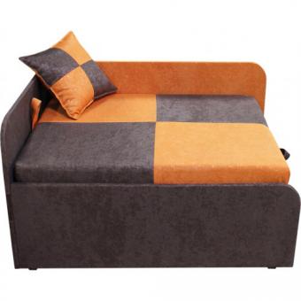 Детская малютка Ribeka Мини 70 см 10M10-7 (левая) Коричневый/оранжевый