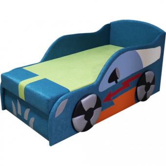 Детский диванчик машинка Ribeka Автомобильчик 15М04 Синий