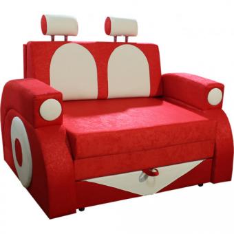 Детский диван Ribeka Фаэтон 100см 25М05 Красный